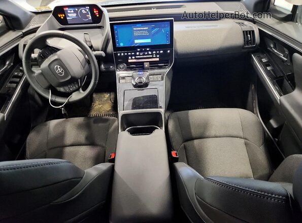 JTMAAAAA5SA069858 2025 TOYOTA BZ4X Gray წინა პანელის ხედი