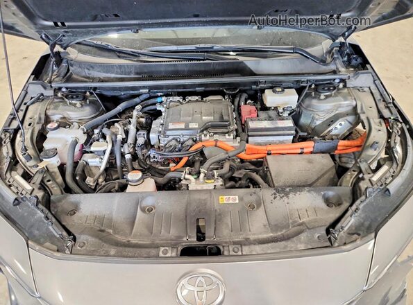 JTMAAAAA5SA069858 2025 TOYOTA BZ4X Gray ძრავის განყოფილების ხედი