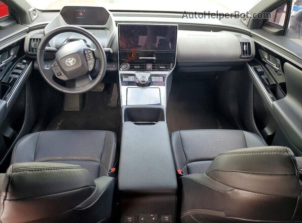 JTMAAAAA6RA039522 2024 TOYOTA BZ4X Белый Вид панели приборов