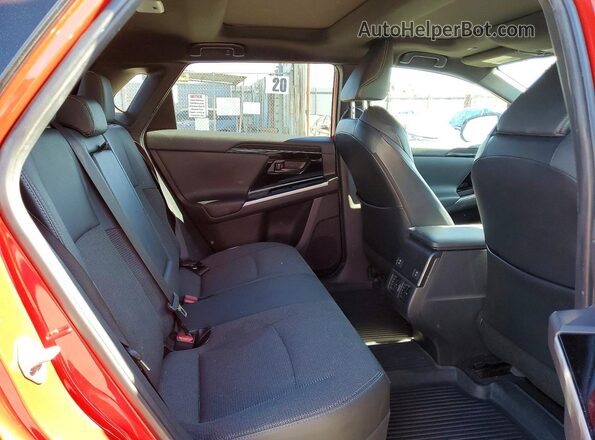 JTMAAAAA8PA010150 2023 TOYOTA BZ4X Red Вид задньої частини салону