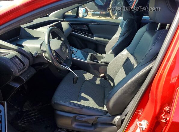 JTMAAAAA8PA010150 2023 TOYOTA BZ4X Red Вид салону спереду