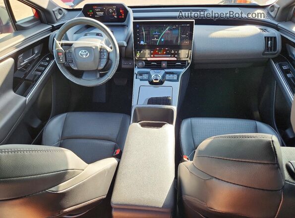 JTMAAAAA8RA051882 2024 TOYOTA BZ4X Red წინა პანელის ხედი