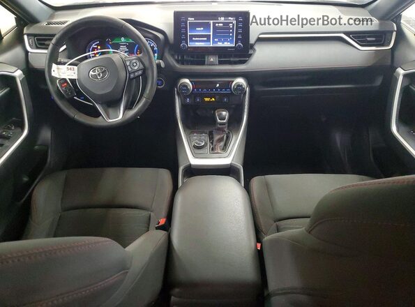 JTMAB3FV0MD029385 2021 TOYOTA RAV4 Black Dashboard view