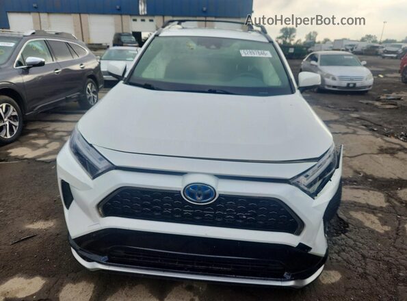 JTMAB3FV3ND076718 2022 TOYOTA RAV4 White Widok z przodu