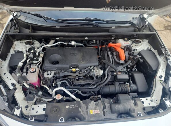 JTMAB3FV3ND076718 2022 TOYOTA RAV4 White Widok komory silnika