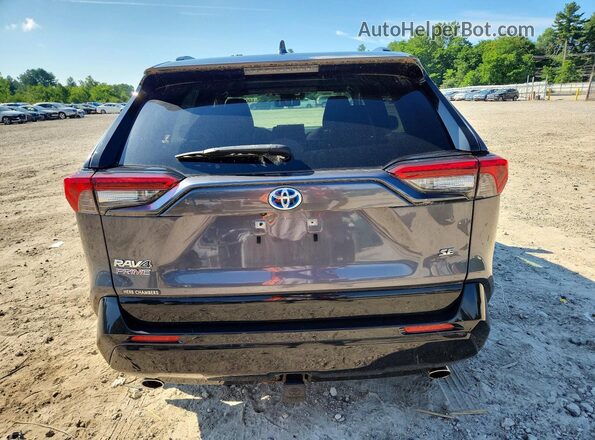 JTMAB3FV4MD054581 2021 TOYOTA RAV4 Gray უკანა ხედი