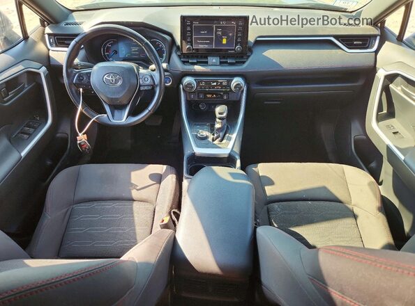 JTMAB3FV4MD054581 2021 TOYOTA RAV4 Gray წინა პანელის ხედი