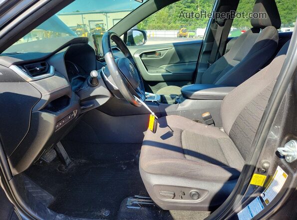 JTMAB3FV4MD054581 2021 TOYOTA RAV4 Gray წინა სალონის ხედი