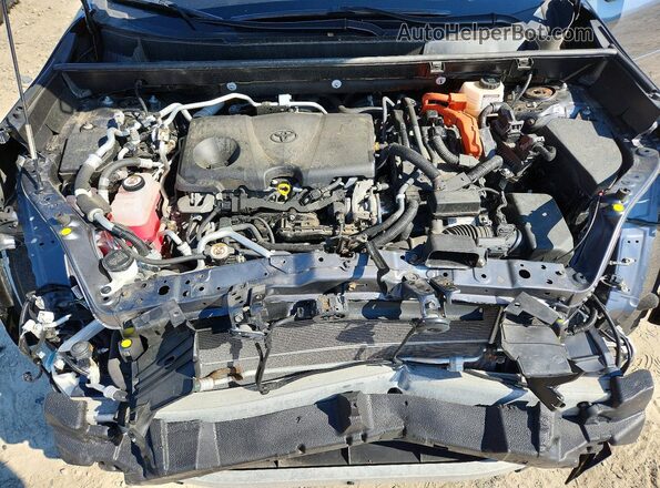 JTMAB3FV4MD054581 2021 TOYOTA RAV4 Gray ძრავის განყოფილების ხედი
