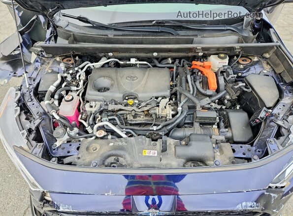 JTMAB3FV5MD054170 2021 TOYOTA RAV4 Blue Շարժիչի բաժամունքի տեսք