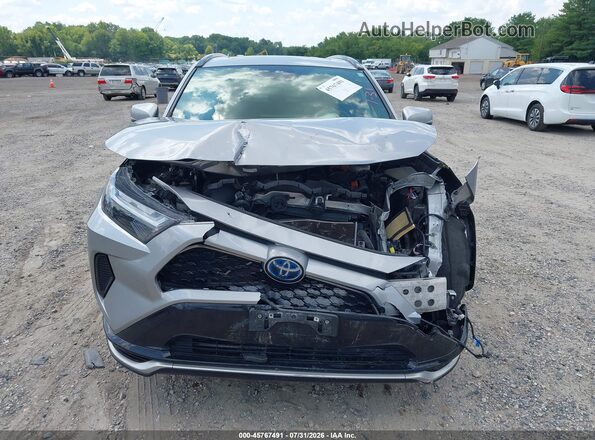 JTMAB3FV5ND101389 2022 TOYOTA RAV4 PRIME Серый Вид задней части салона