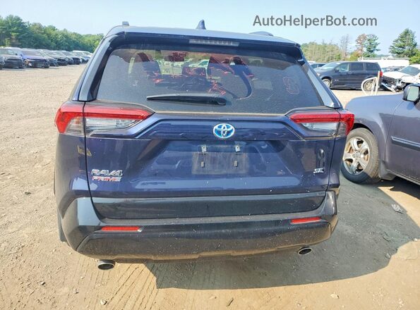 JTMAB3FV6MD043274 2021 TOYOTA RAV4 Blue Widok z tyłu