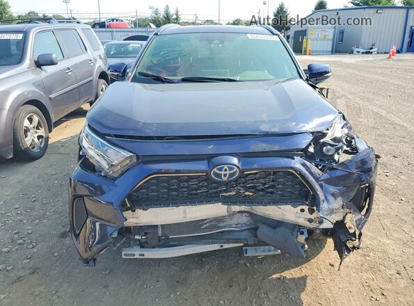 JTMAB3FV6MD043274 2021 TOYOTA RAV4 Blue Widok z przodu