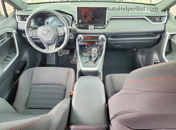 JTMAB3FV6PD123193 2023 TOYOTA RAV4 Silver Dashboard view