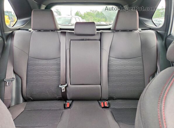 JTMAB3FV6PD123193 2023 TOYOTA RAV4 Silver Rear seats view