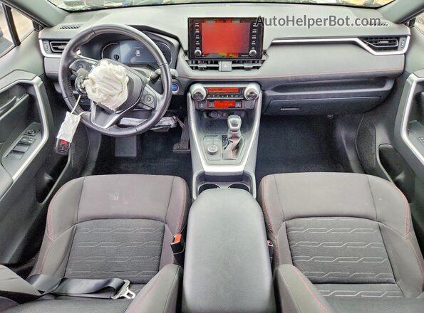 JTMAB3FV8MD009353 2021 TOYOTA RAV4 Gray Առջևի վահանակի տեսք