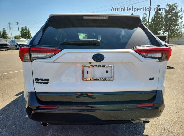 JTMAB3FV8MD053434 2021 TOYOTA RAV4 White უკანა ხედი