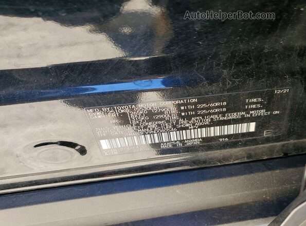 JTMAB3FV9ND080546 2022 TOYOTA RAV4 Black Vista del compartimento del motor