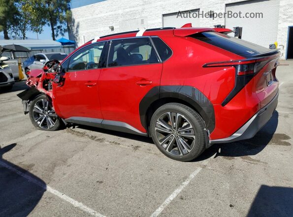 JTMABABA1PA001544 2023 TOYOTA BZ4X Red უკანა მარცხენა