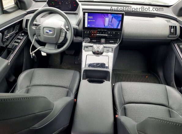 JTMABABA3PA022458 2023 SUBARU SOLTERRA Black Vista del salpicadero