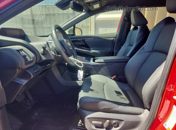 JTMABABA4PA032495 2023 SUBARU SOLTERRA Red Սալոնի դիմացի տեսք