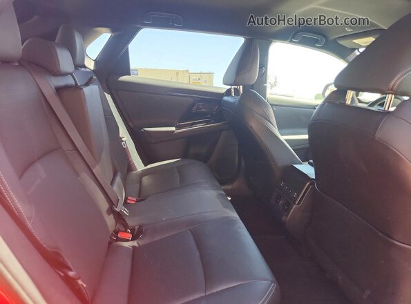 JTMABABA4PA032495 2023 SUBARU SOLTERRA Red Սալոնի հետևի տեսք