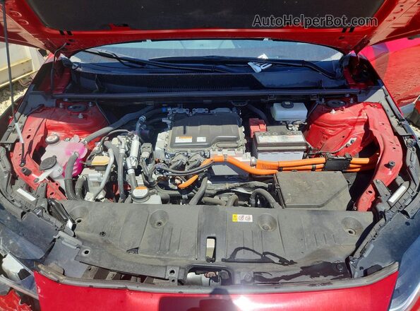 JTMABABA4PA032495 2023 SUBARU SOLTERRA Red Շարժիչի բաժամունքի տեսք