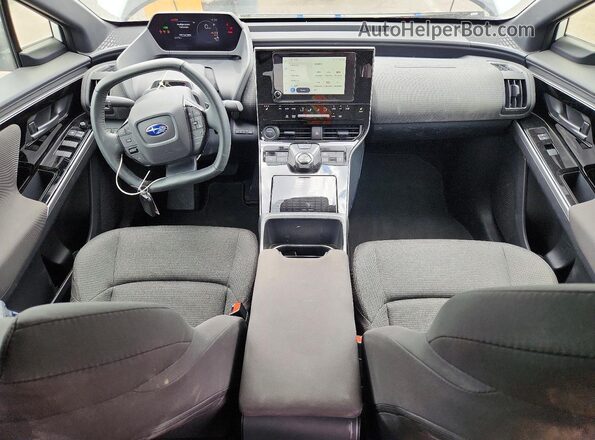 JTMABABA4SA101906 2025 SUBARU SOLTERRA White წინა პანელის ხედი
