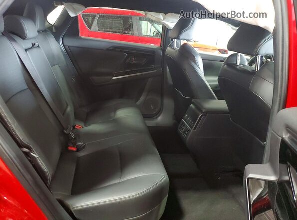 JTMABABA6PA002625 2023 SUBARU SOLTERRA Red Vista de los asientos traseros