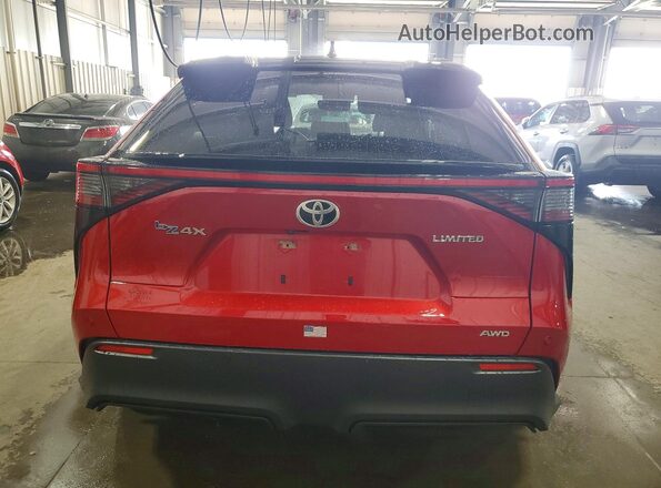 JTMABABA6PA002625 2023 SUBARU SOLTERRA Red Vista trasera