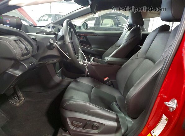 JTMABABA6PA002625 2023 SUBARU SOLTERRA Red Vista interior delantera