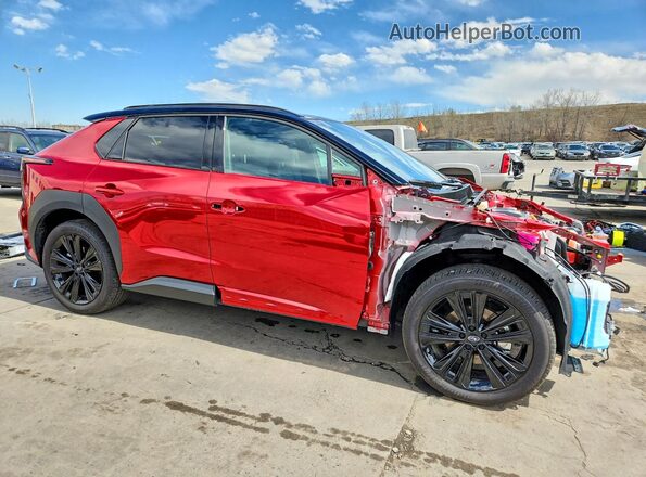 JTMABABA6SA103737 2025 SUBARU SOLTERRA Red Przód prawy