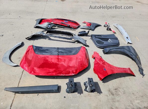 JTMABABA6SA103737 2025 SUBARU SOLTERRA Red Widok naklejki z numerem VIN