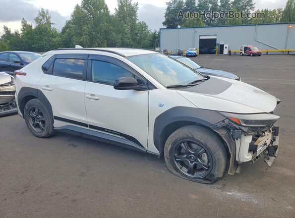 JTMABABA8RA055880 2024 SUBARU SOLTERRA White Delantero derecho