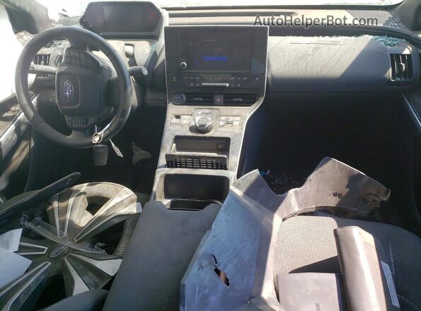 JTMABABA9PA023355 2023 SUBARU SOLTERRA White Dashboard view