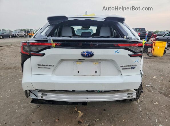 JTMABABA9RA056472 2024 SUBARU SOLTERRA White უკანა ხედი