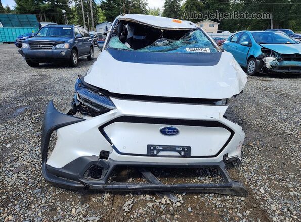 JTMABABAXRA065830 2024 SUBARU SOLTERRA White Widok z przodu