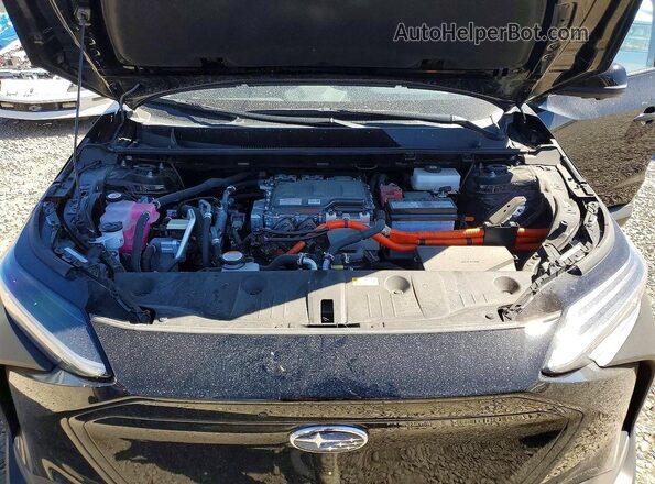 JTMABABAXRA066881 2024 SUBARU SOLTERRA Black Սալոնի հետևի տեսք