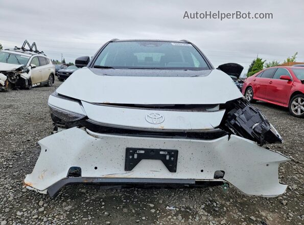 JTMABACA0PA043511 2023 TOYOTA BZ4X White Widok z przodu