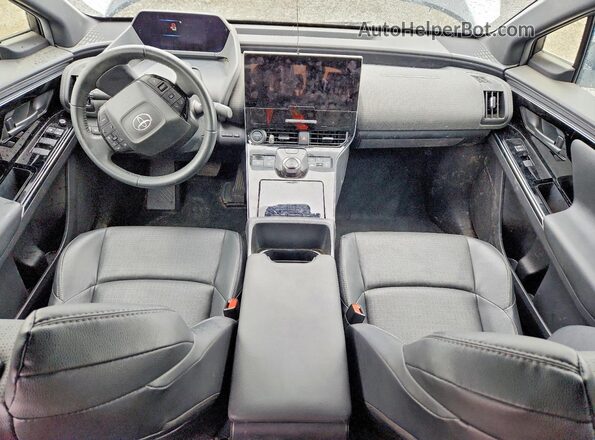 JTMABACA0PA043511 2023 TOYOTA BZ4X White Widok deski rozdzielczej