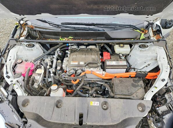 JTMABACA0PA043511 2023 TOYOTA BZ4X White Widok komory silnika