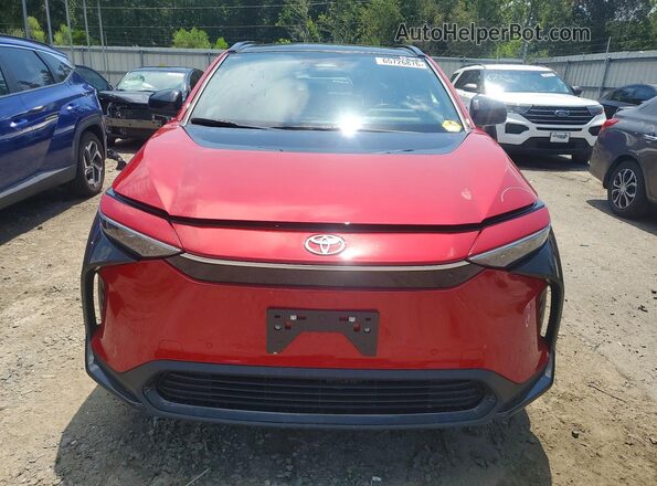 JTMABACA1PA015376 2023 TOYOTA BZ4X Red წინა ხედი
