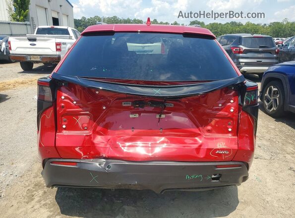 JTMABACA1PA015376 2023 TOYOTA BZ4X Red უკანა ხედი