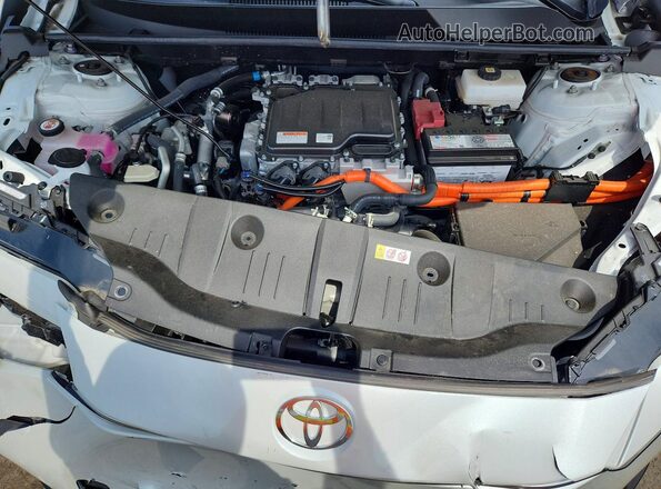 JTMABACA2RA085519 2024 TOYOTA BZ4X White ძრავის განყოფილების ხედი