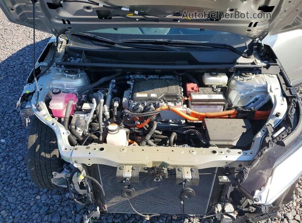JTMABACA3PA042336 2023 TOYOTA BZ4X Серебряный Вид подкапотного пространства