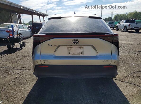 JTMABACA3RA050780 2024 TOYOTA BZ4X Silver Rear view