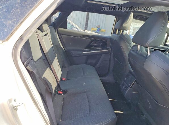 JTMABACA3RA050780 2024 TOYOTA BZ4X Silver Rear seats view