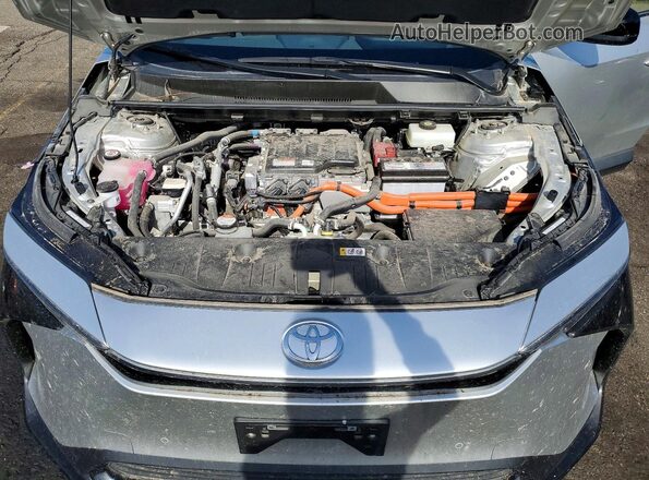 JTMABACA3RA050780 2024 TOYOTA BZ4X Silver Rear interior view