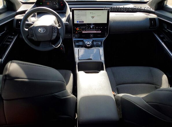 JTMABACA3RA050780 2024 TOYOTA BZ4X Silver Dashboard view