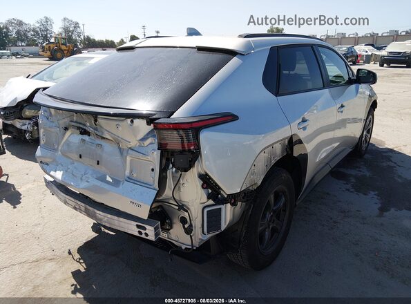 JTMABACA3RA080328 2024 TOYOTA BZ4X Серебряный Задняя правая четверть